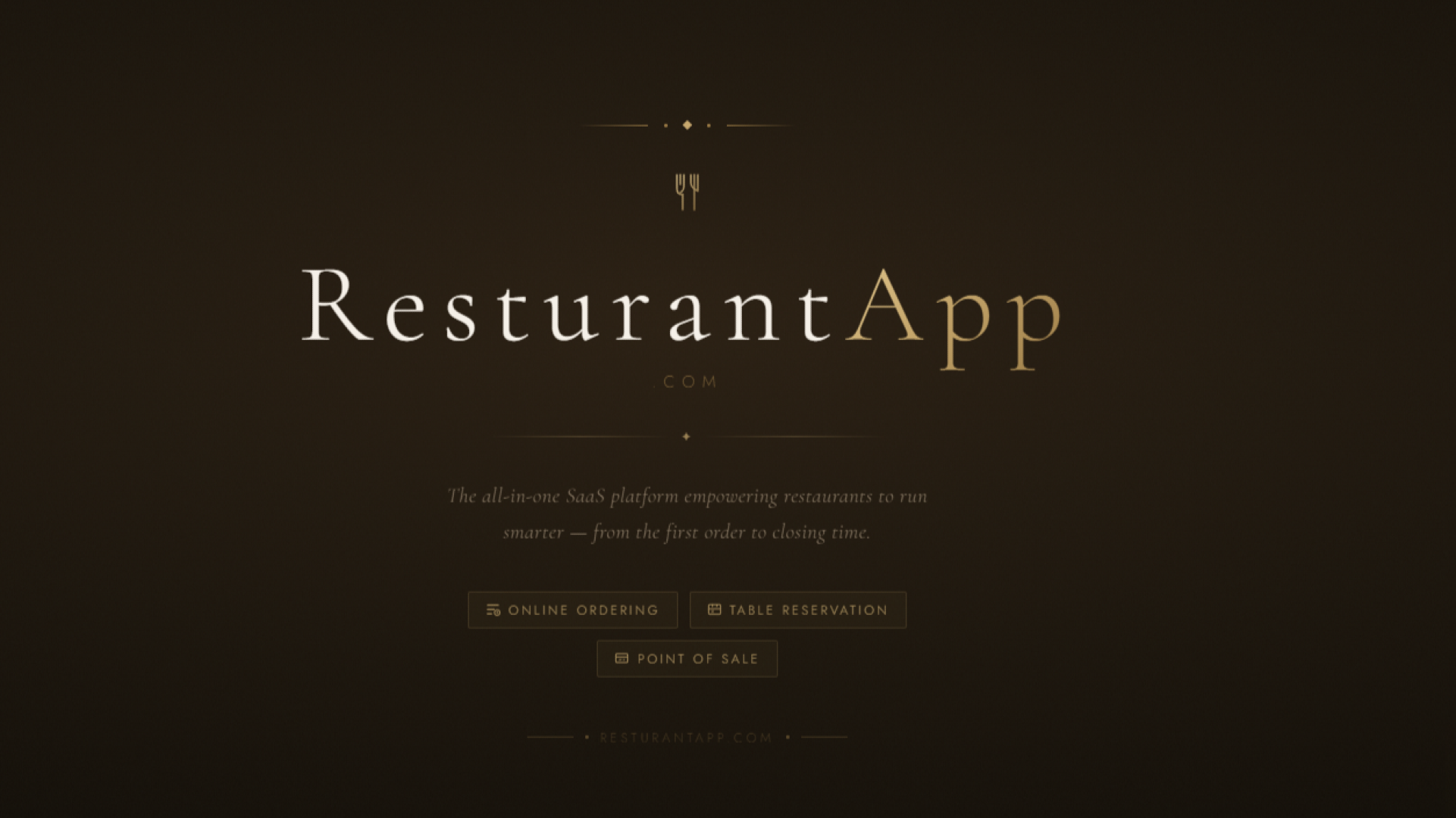 ResturantApp.com - Restaurant Saas App